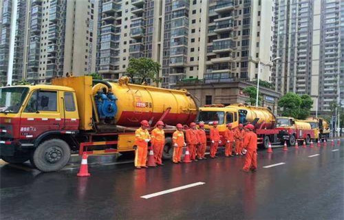 富顺市政管道清淤